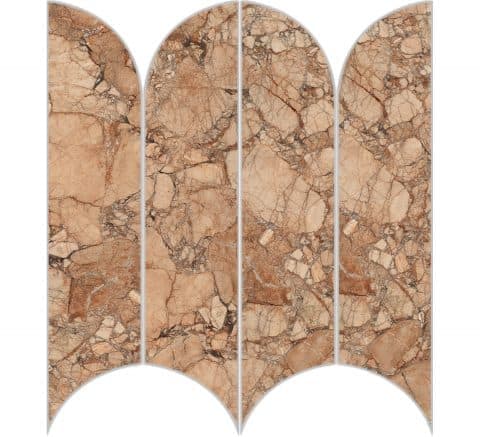 Breccia Pernice Mosaico Ventaglio (R9CD) breccia pernice - Termékfotó II.