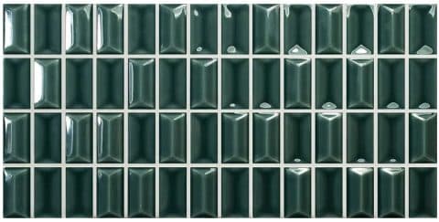 3D Bars Diamond Emerald Gloss falicsempe - Szimpla lap