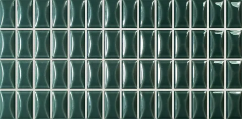 3D Bars Bevel Emerald Gloss falicsempe - Szimpla lap