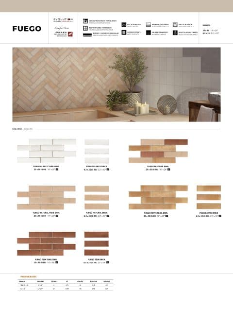 Fuego 22.5 x 22.5 Decor Era kerámia padlólap - Galériafotó 63280
