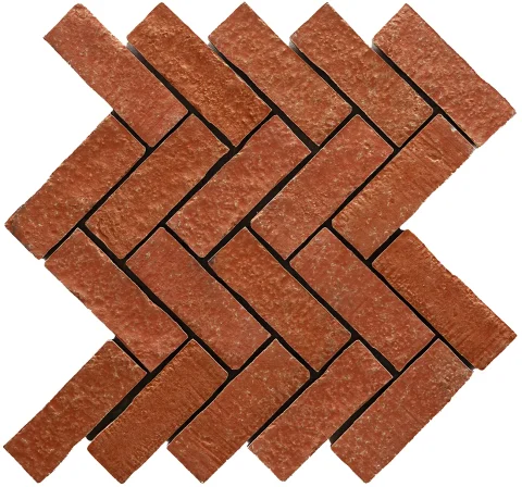 Earth Daroca Herringbone kerámia padlólap - Szimpla lap