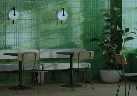 Terre Victorian Green falicsempe - Termékfotó II.