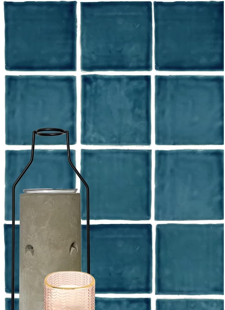 Dreamtile 10×10 Blue Glossy falicsempe