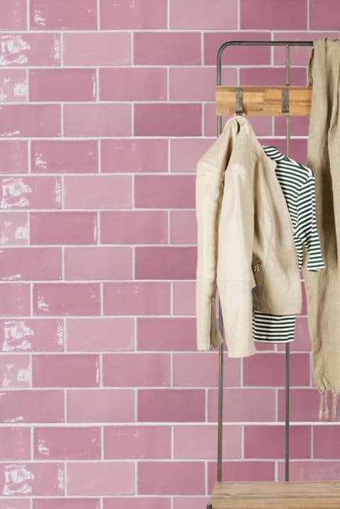 Dreamtile 7.5×15 Mix Pink Glossy falicsempe - Termékfotó II.