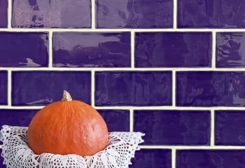 Dreamtile 7.5×15 Purple Glossy falicsempe - Termékfotó II.