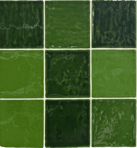 Dreamtile 11.5 x11.5 Nador Mix Emerald falicsempe - Szimpla lap