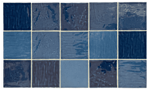 Dreamtile 11.5 x11.5 Nador Mix Blue Castille falicsempe - Galériafotó 68198