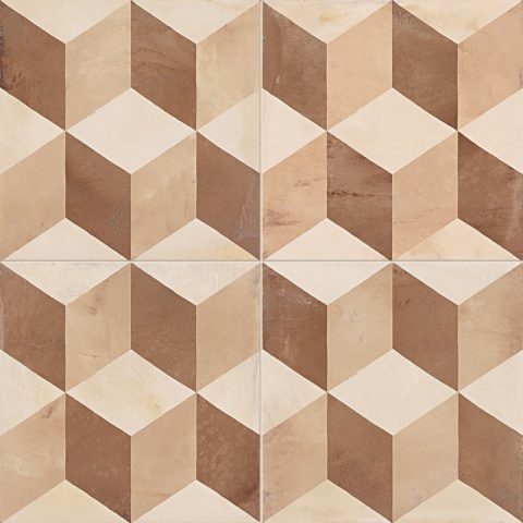 Terra Cubo vers. C kerámia padlólap - Termékfotó II.