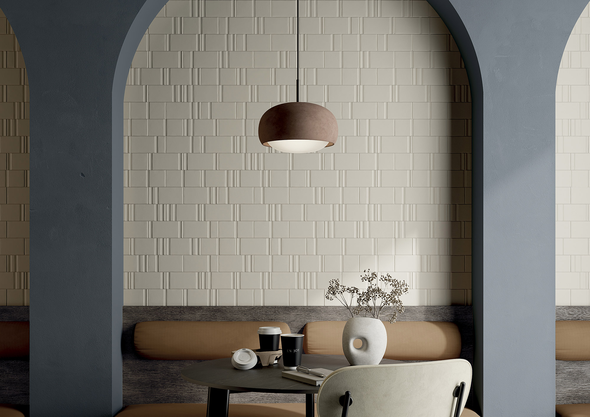 Grooves Bone Decor Mix Matt (206012) falicsempe